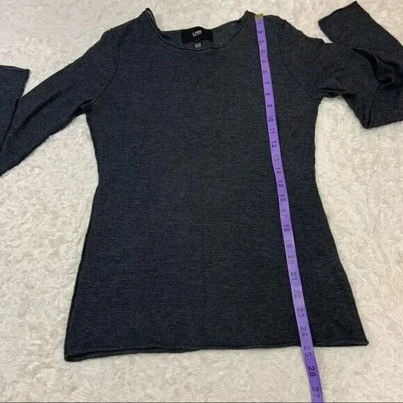 🚨 Line The Label Cashmere Blend Ribbed Sweater - Picture 8 of 8